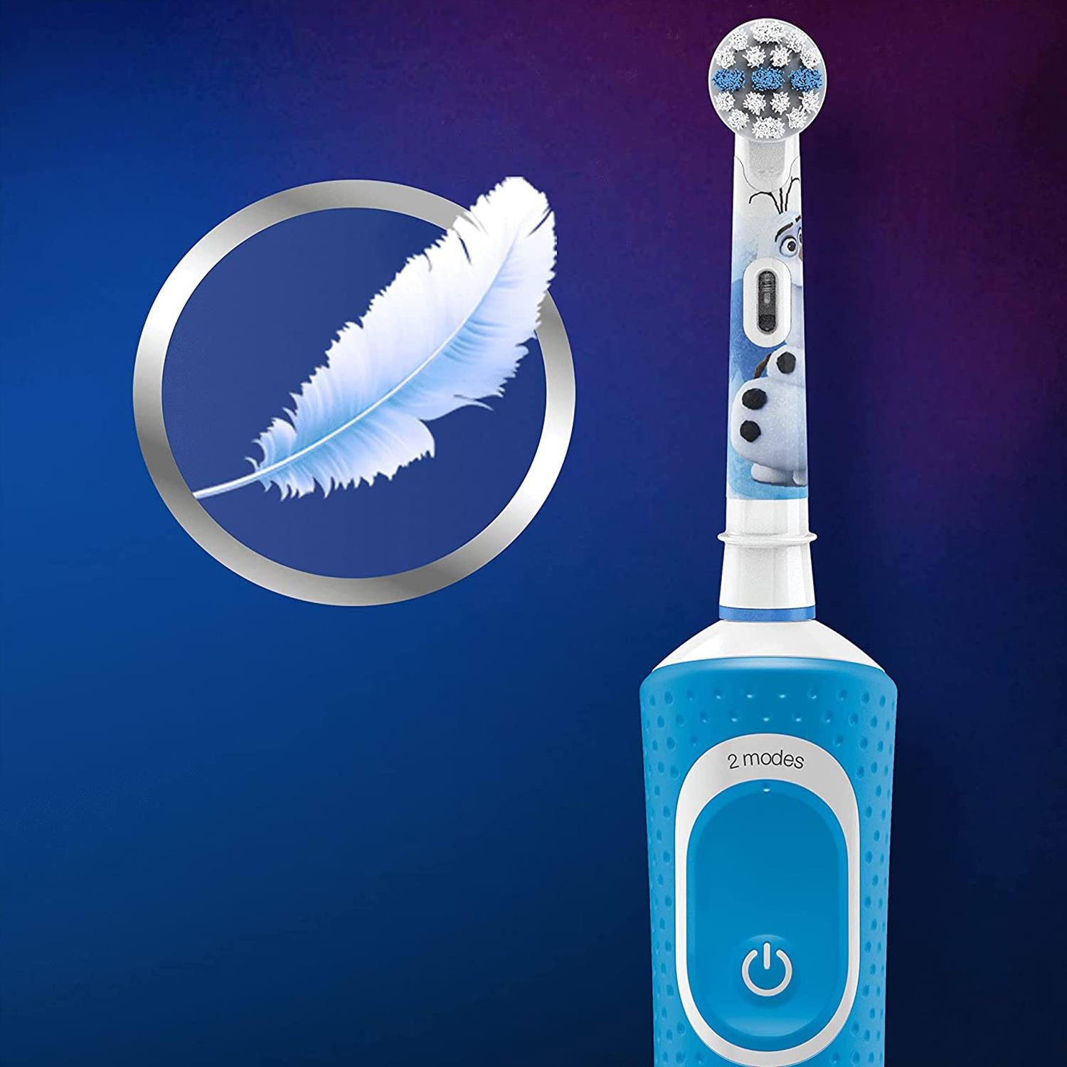 Kids Replacement Toothbrush Heads Disney Frozen 3+ Years, Pack Of 4