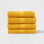 Turkish Cotton 500gsm Towel | Hand Towel | Ochre