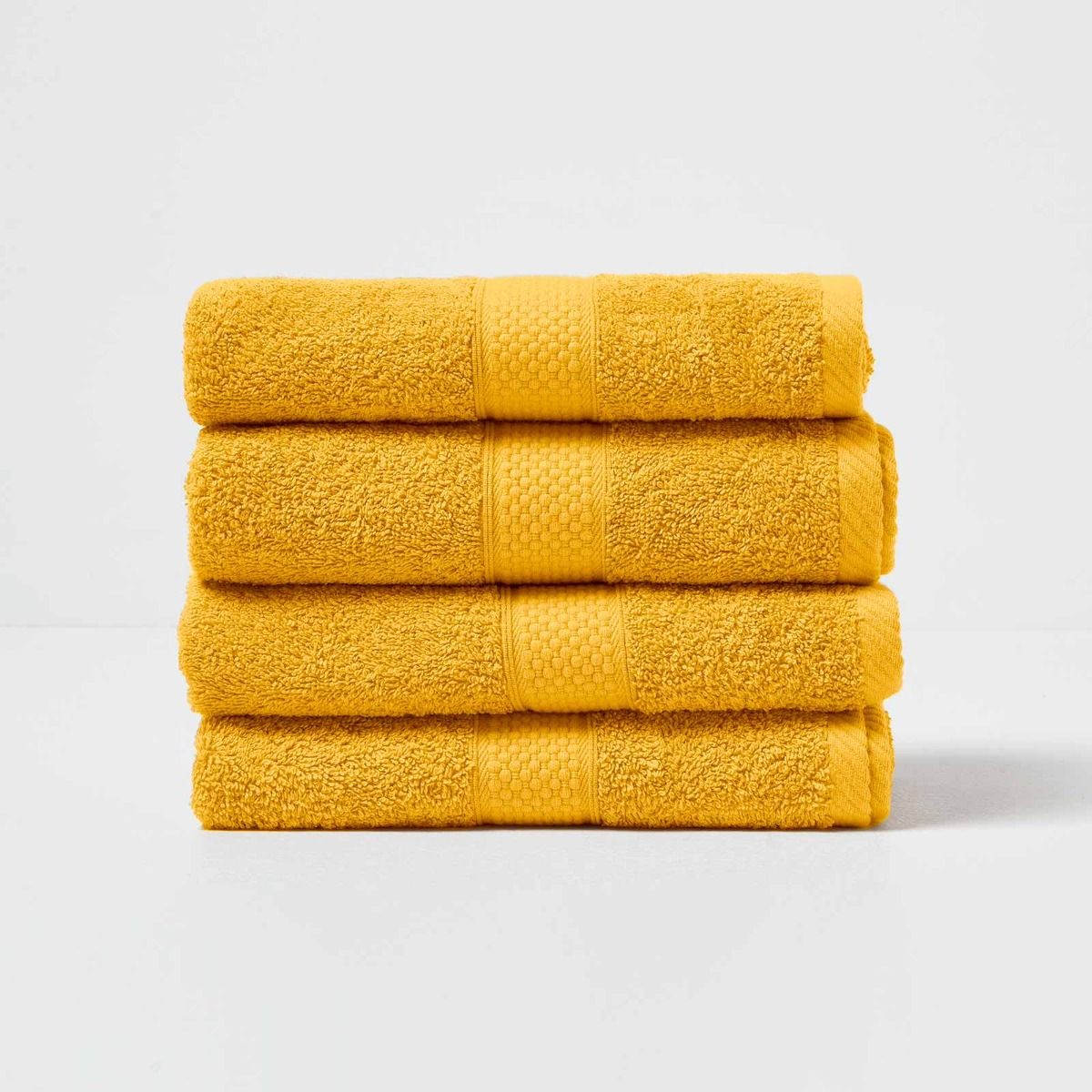 Turkish Cotton 500gsm Towel | Hand Towel | Ochre