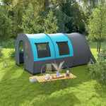 Camping Tent, 3000mm Waterproof Family Tent For 5-6 Man | Gray