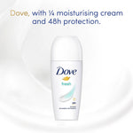 Fresh Roll On Antiperspirant Up To 48h Of Sweat & Odour Protection, 3x50ml