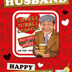 Triffic Husband' Valentine's Day Card With Detachable Coaster Official Product