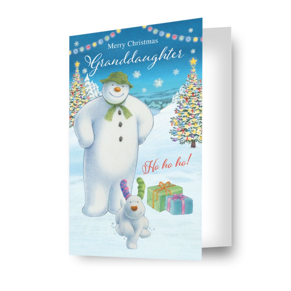 Granddaughter Christmas Card Official Product