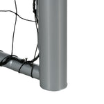 8ft X 5ft Football Goal Net For Garden | Gray