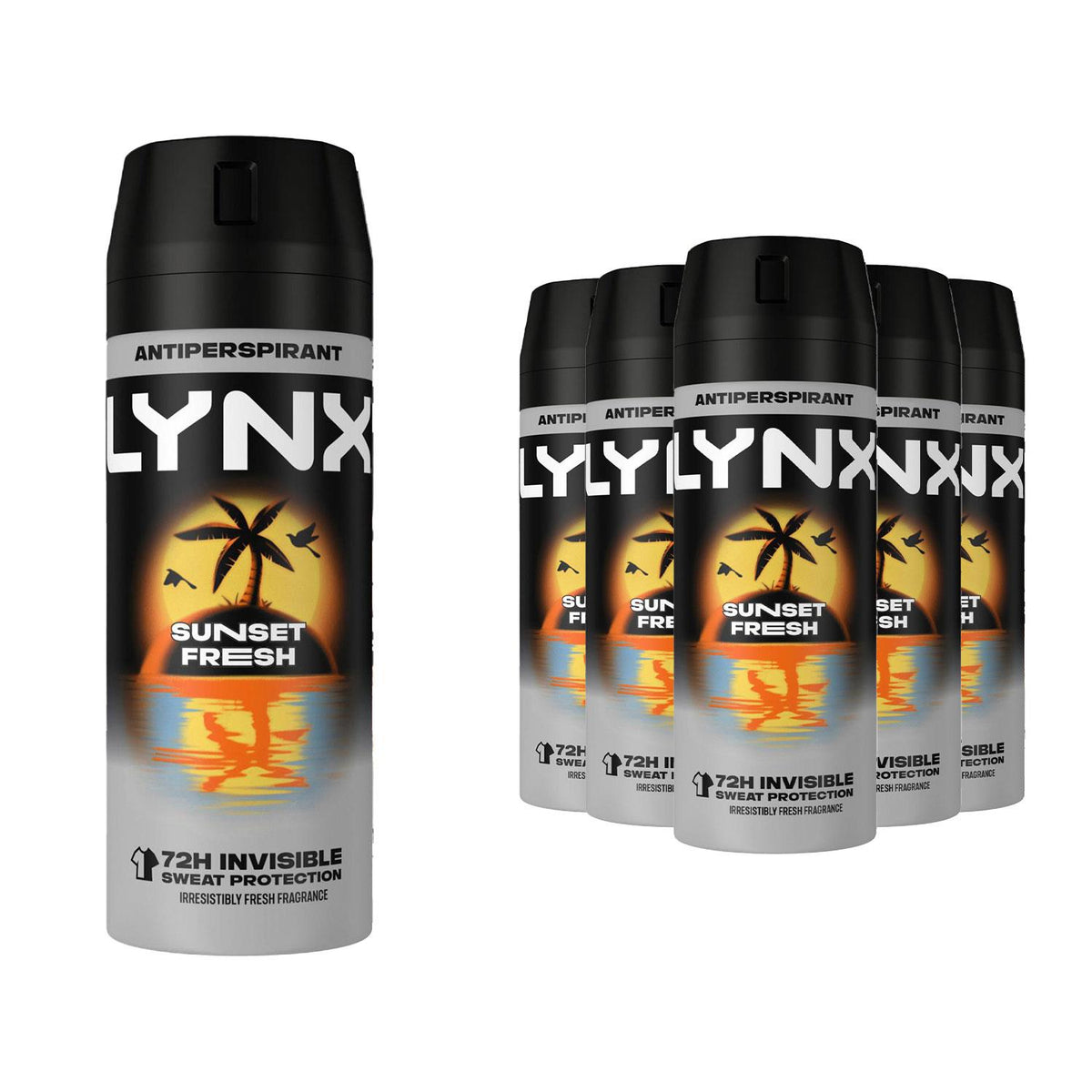 Sunset Fresh Antiperspirant Deodorant Spray 72h Protection | Set of 30