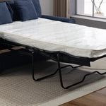 Lewiston Fabric Pull Out Sofabed | Denim