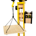 Wooden Construction Site Toy Bundle, Includes 4 Builders