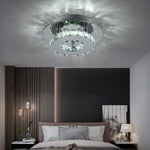 Modern Small Crystal Led Ceiling Light