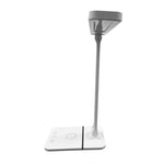 Touch Control White Desk Lamp With Wireless + Usb Phone Charger