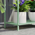 2 Tier Plant Stand, Metal Plant Rack W/ Drain Holes