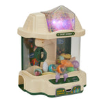 Household Mini Claw Machine With Game Coins-green