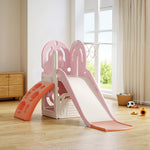Toddler Slide, Climber & Basketball Hoop Playset With Toy Storage – Safe Activity Center For Toddlers