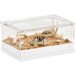 Reptile Terrarium, Vivarium Acrylic For Snake, Gecko | Small | Clear