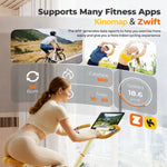 Centra Magnetic Exercise Bike 120kg Indoor Spin Bike With Lcd Display And App
