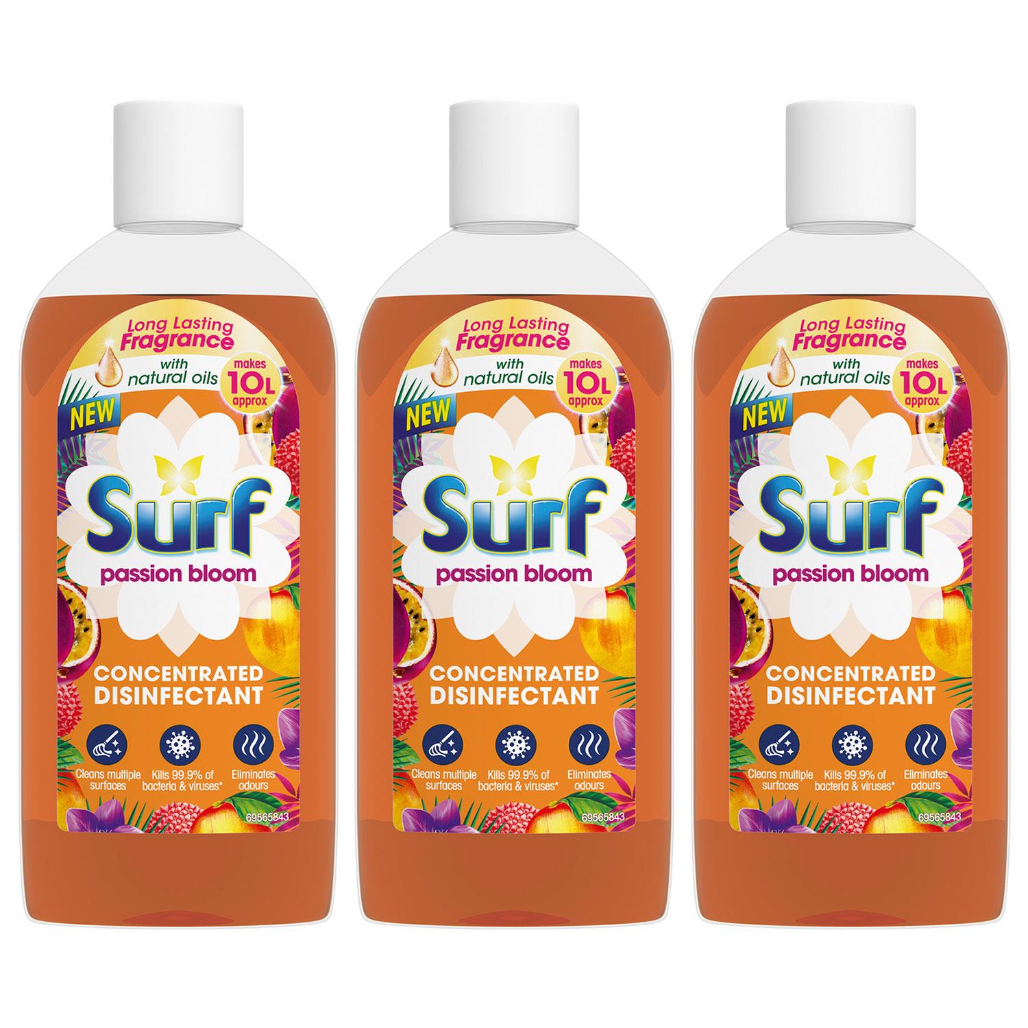 Concentrated Disinfectant Passion Bloom Multi-purpose Cleaner, 240ml, 3pk | Set-of-3