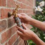 Metal Connector Set - Tap, Hose And Water Stop Connectors