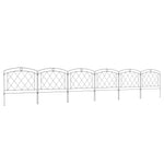 Fencing Panels 24in X 12ft Bed Border, Metal