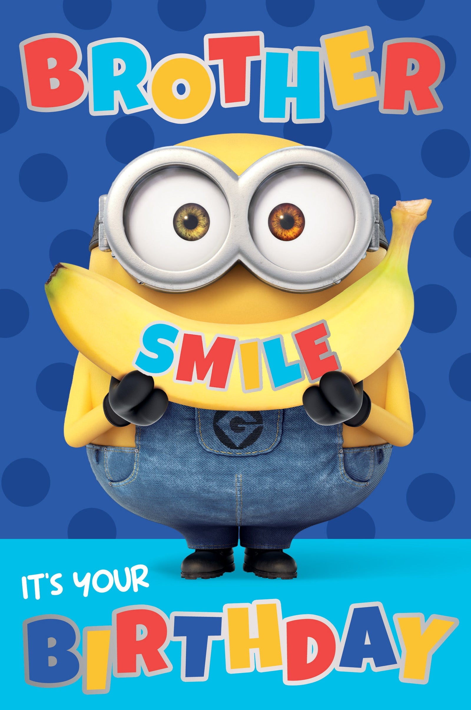 Brother Birthday Card Official Product