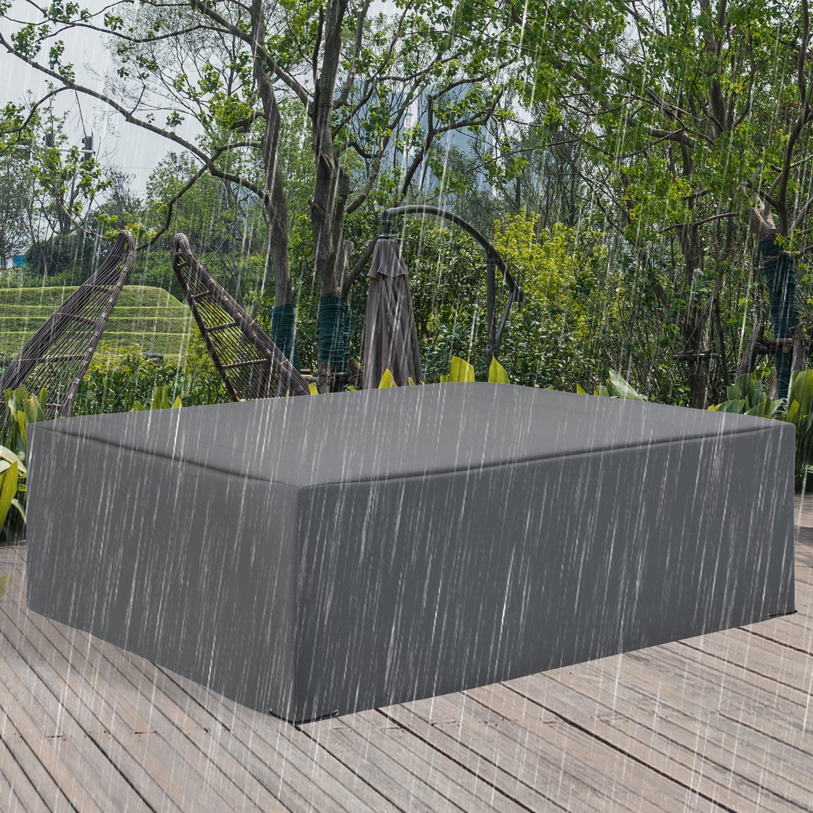 Outdoor Garden Furniture Protective Cover Water Uv Resistant