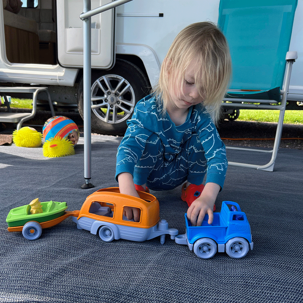 Green Toys Rv Camper Set, Made From 100% Recycled Plastic
