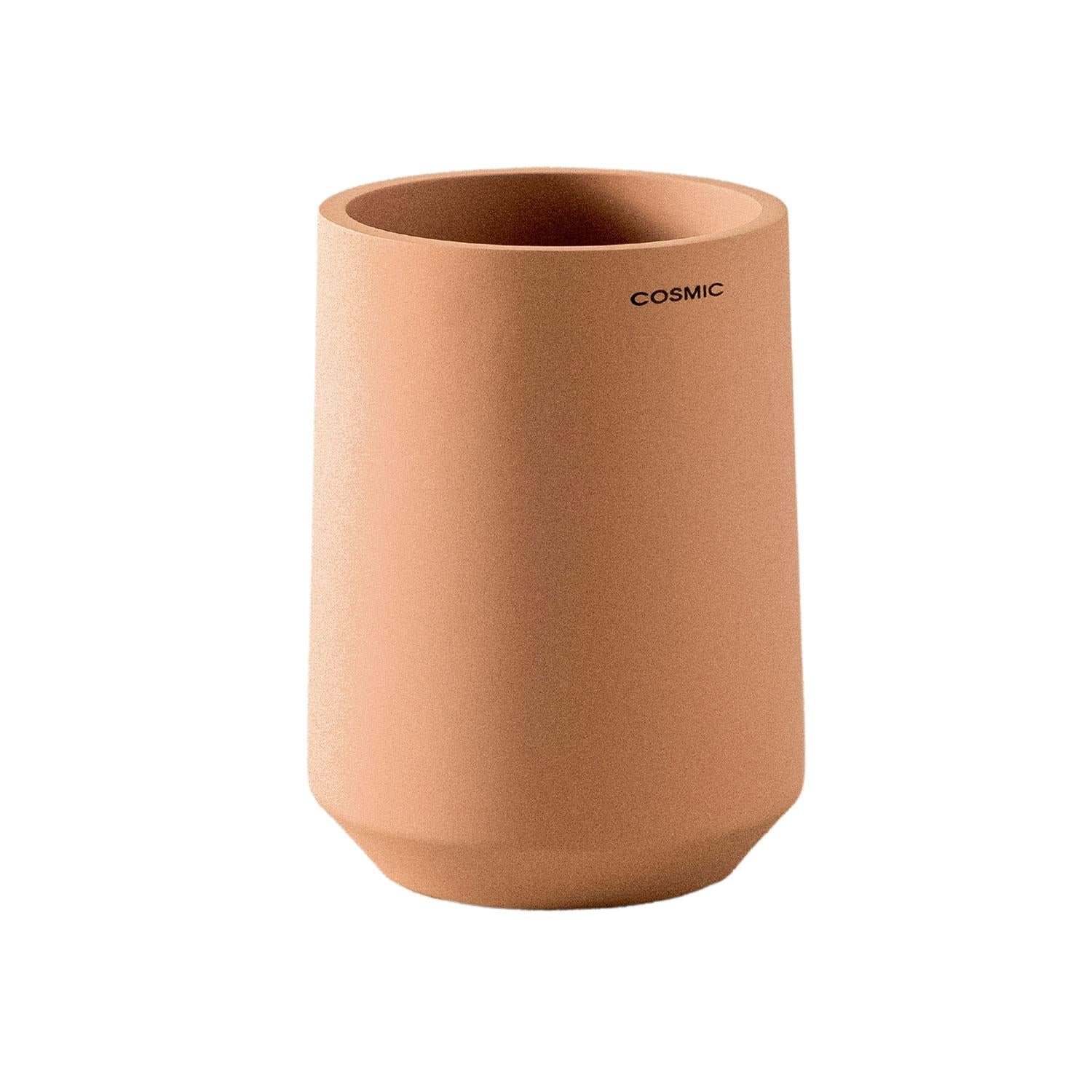 Toothbrush Holder, Big Capacity, Durable, Polyresin, Blossom Pink, Saona