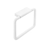 Towel Ring, White Matt, Wall-mounted, 20 Cm. Collection Bwc