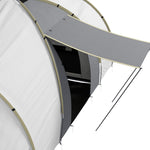 4-6 Man Tunnel Tent, Camping Tent W/ Bedroom, Living Area | Multi Colour