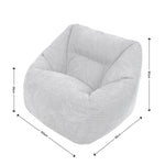 Morgan Cord Armchair & Footstool Set