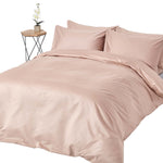 Egyptian Cotton Duvet Cover With Pillowcase 1000 Tc | Single | Moonlight Beige