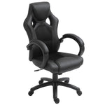 Racing Gaming Office Chair Pu Leather | Black