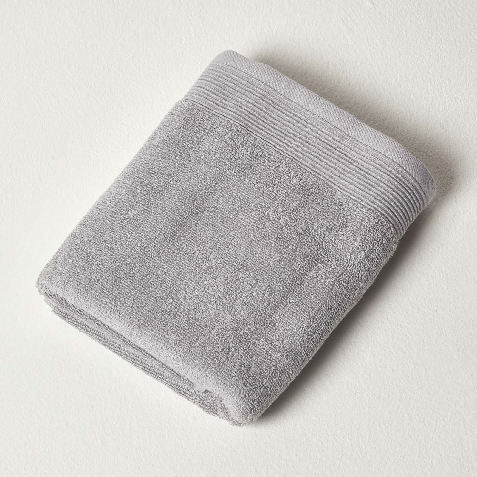 100% Combed Egyptian Cotton 700 Gsm Towels | Hand Towel | Dove Grey