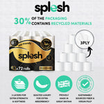 Toilet Roll Signature Scented 72 Rolls|quilted 3-ply Soft Toilet Paper