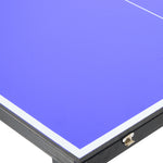 5ft Folding Mini Ping Pong Set With Net | Blue