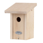 Winter Wren Hanging Bird House With Hinged Front And 18mm Walls | 8 Panel | Beige