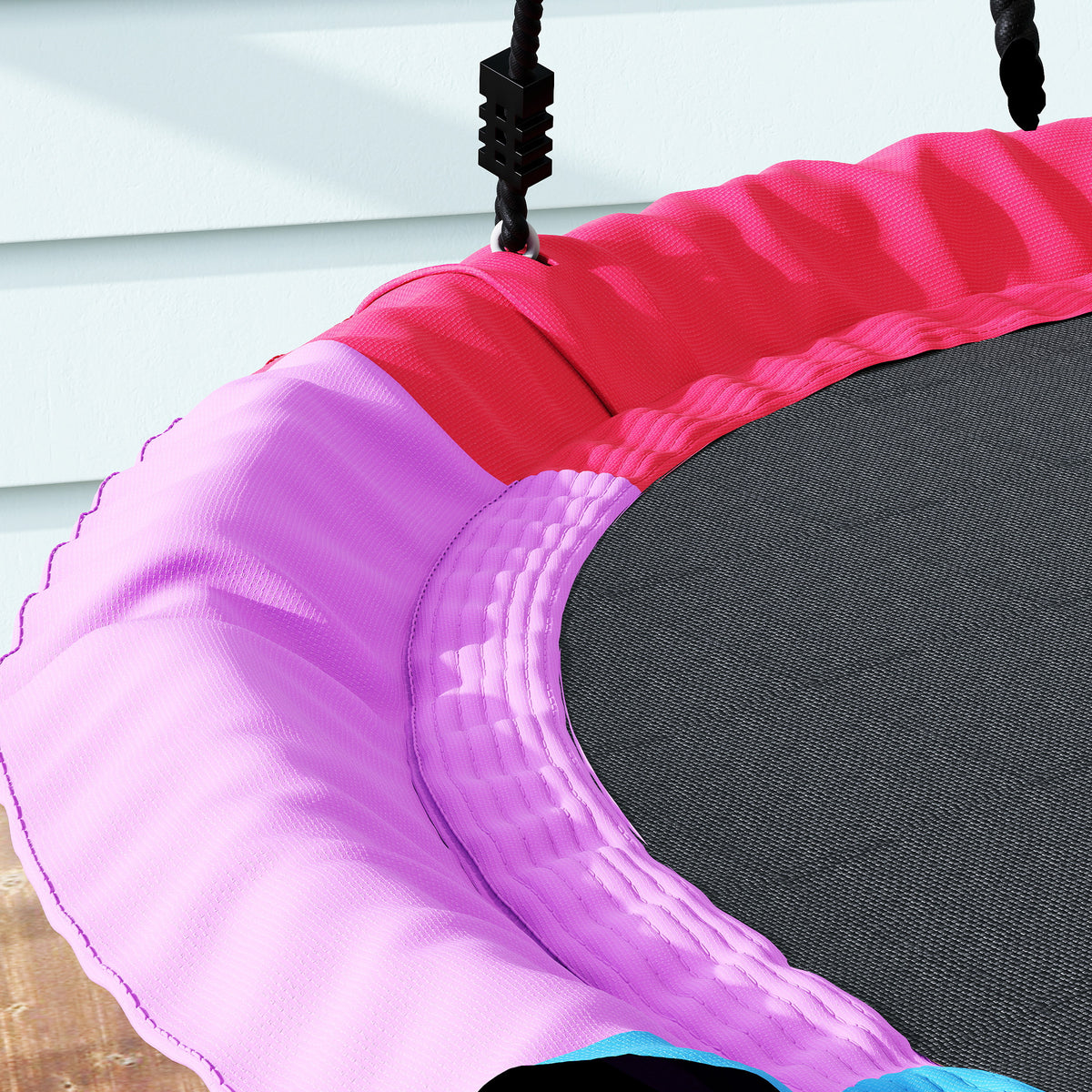 AIYAPLAY Nest Swing Heavy Duty 300kg Waterproof 120 Cm Rainbow