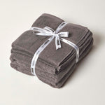 100% Combed Egyptian Cotton 500 Gsm Towels | Set-of-4 | Slate Grey