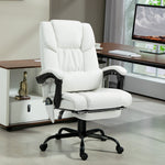 Pu Leather Massage Office Chair 6 Vibration