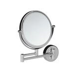 Wall Magnifying Mirror With Screws And Durable Metal For Bathroom