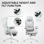 Ergonomic Office Chair Recliner Computer Chair With Footrest
