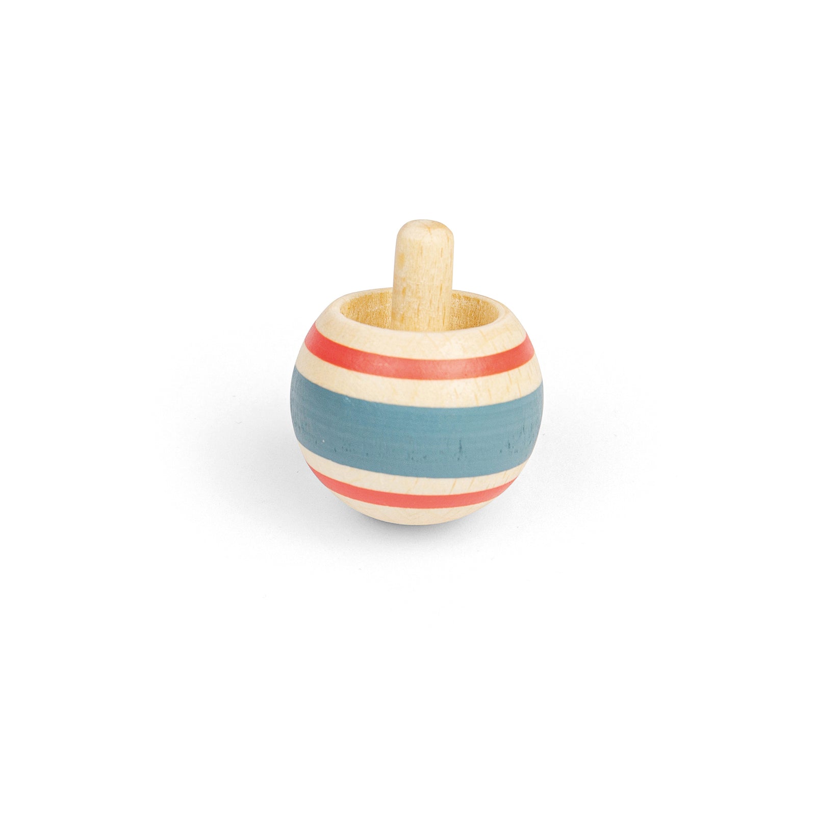 6pc Wooden Spinning Tops Set For Kids