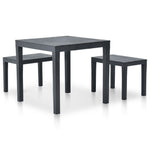 The Timor 2 Seat Dining Set Including Bench Seating
