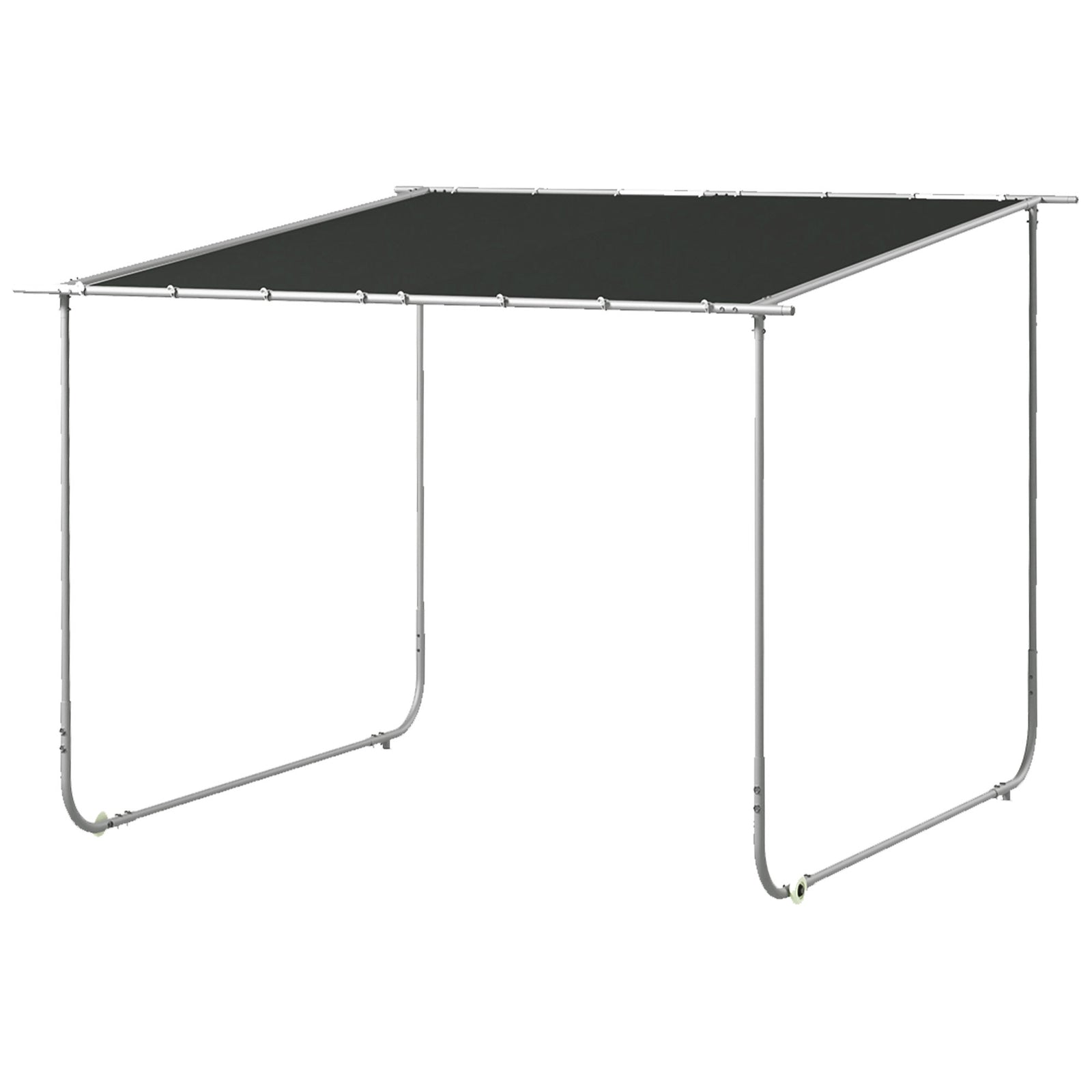 Mobile Pergola, Event Shelter W/ Wheels Uv-resistant Canopy