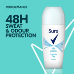 Women Roll On Cotton Dry Antiperspirant Deodorant 48hrs Protection, 6pk, 50ml | 6