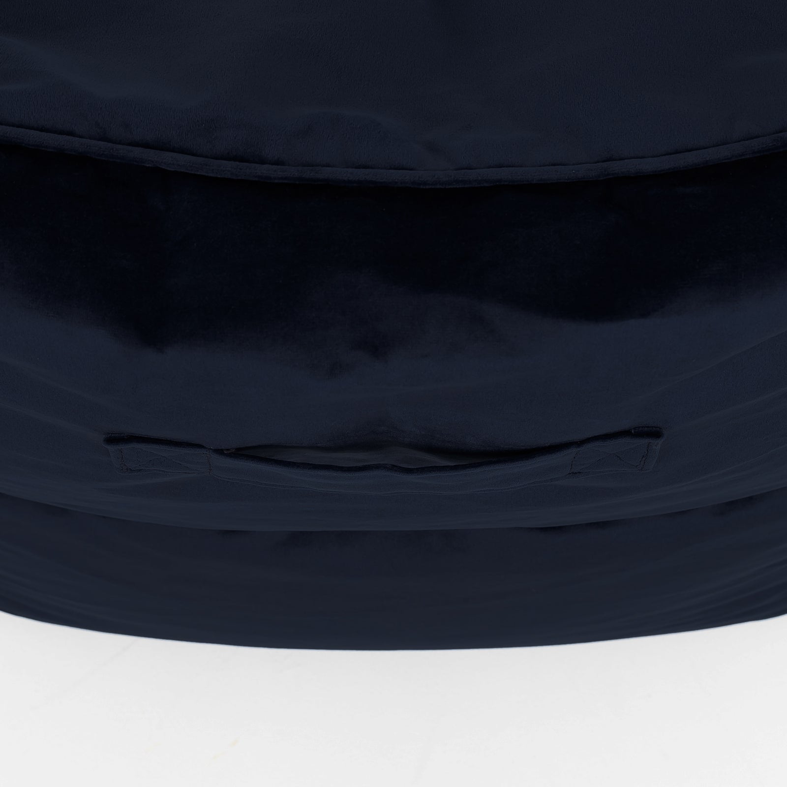 Natalia Velvet Armchair & Footstool Set | Midnight Blue