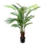 110cm Artificial Areca Palm Tree Potted In Black Pot