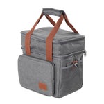 Double Deck Leakproof Insulated Lunch Tote | Grey
