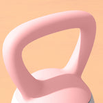 Kettlebell W/ Soft Body, Non-slip Handle | 4kg | Pink