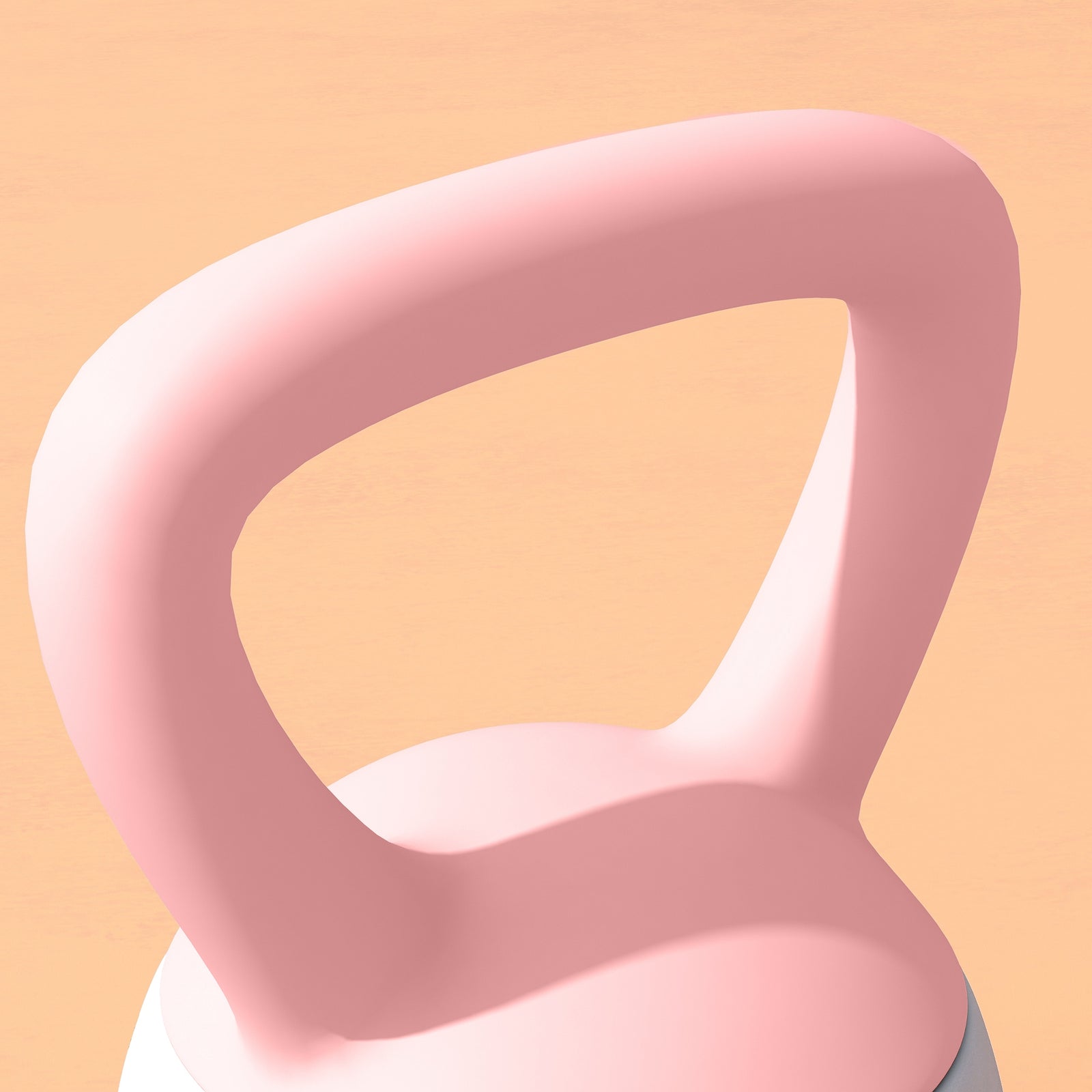 Kettlebell W/ Soft Body, Non-slip Handle | 4kg | Pink