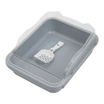 Semi-closed Anti-splash Cat Litter Box Pet Toilet
