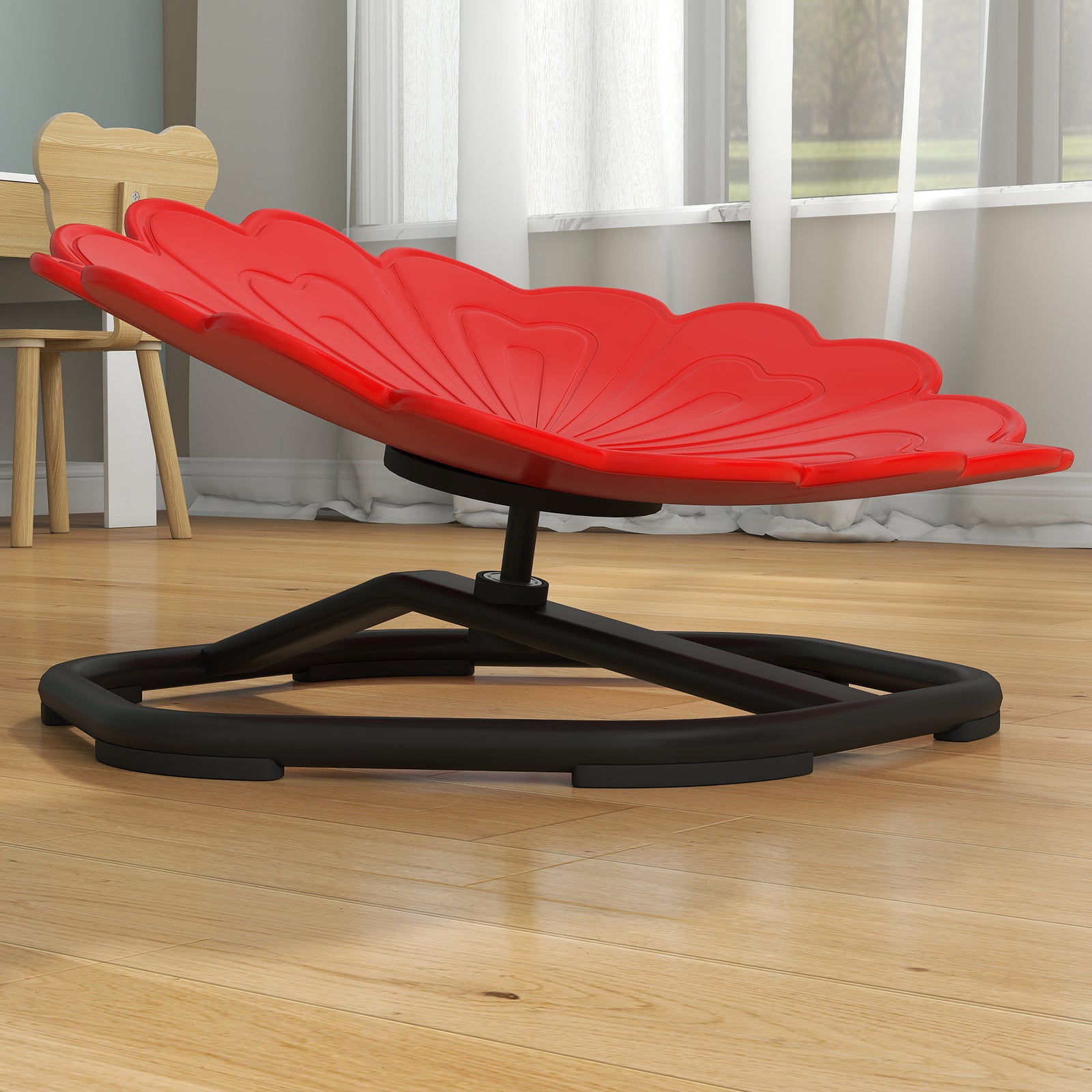 Sensory Spinning Chair, Kids Swivel Chair | Red